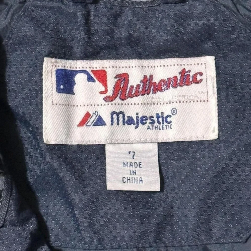 Vintage Youth New York Yankees Majestic Jacket Windbreaker Size‎ 7 Full Zip
